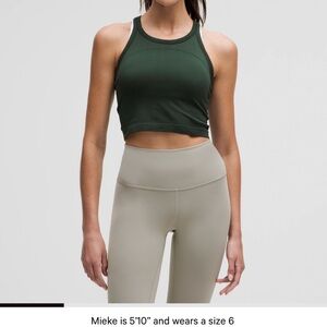 Lululemon Swiftly Tech Cropped Racerback Tank